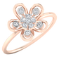 Incandescence 14Kt Diamond Ring