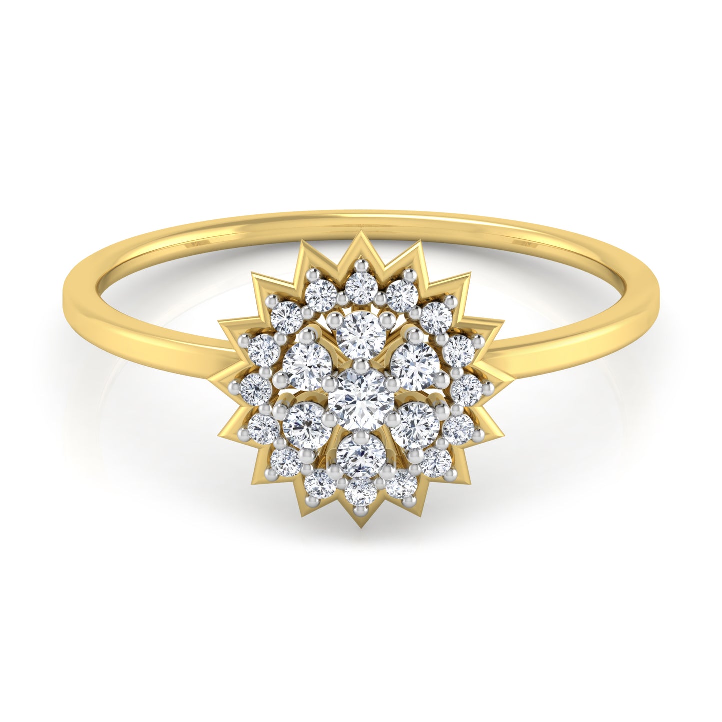 Mystify 14Kt Diamond Ring
