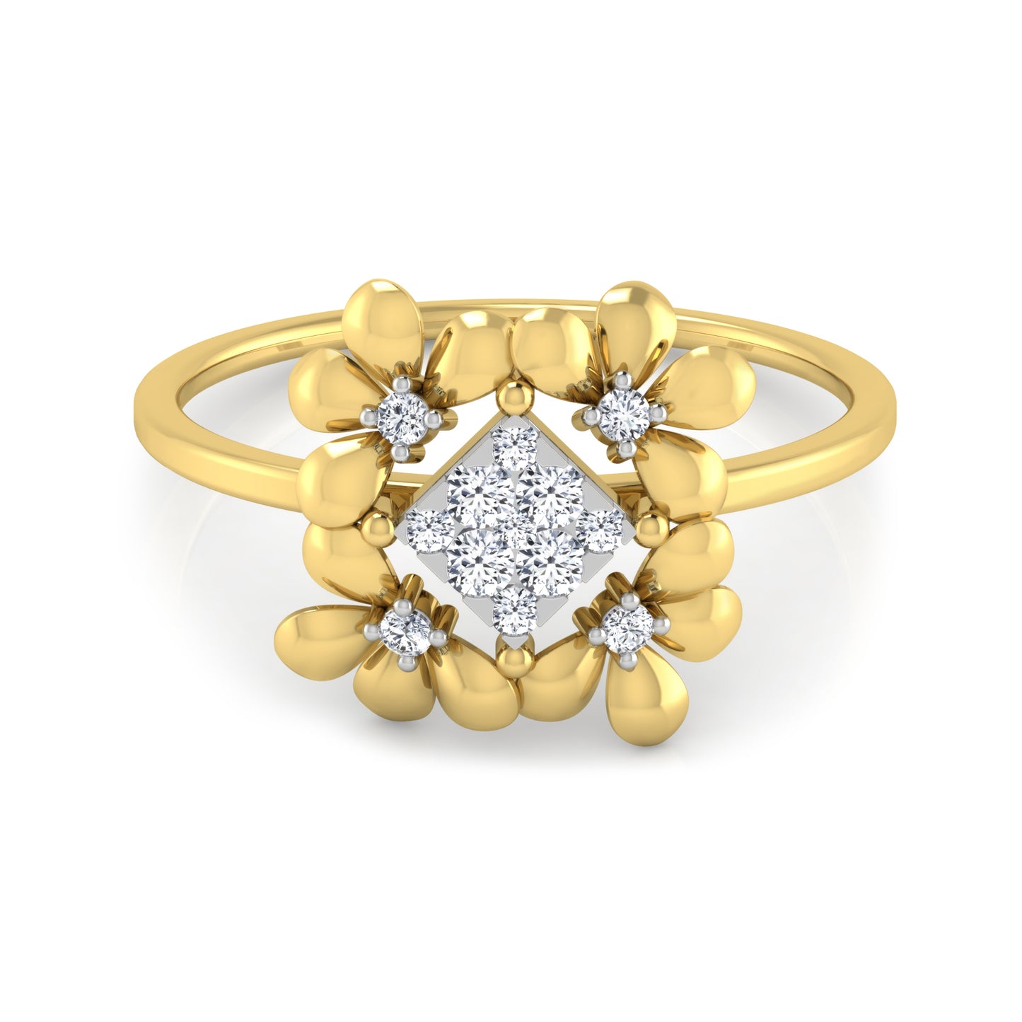 Azure 14Kt Diamond Ring