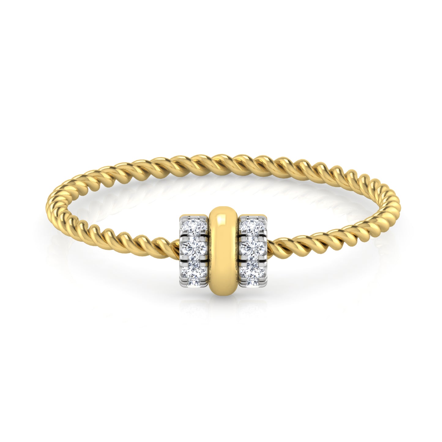 Luminous 18Kt Diamond Ring
