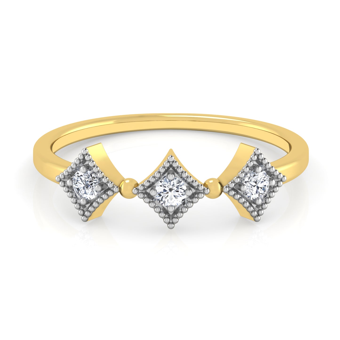 Aether 14Kt Diamond Ring