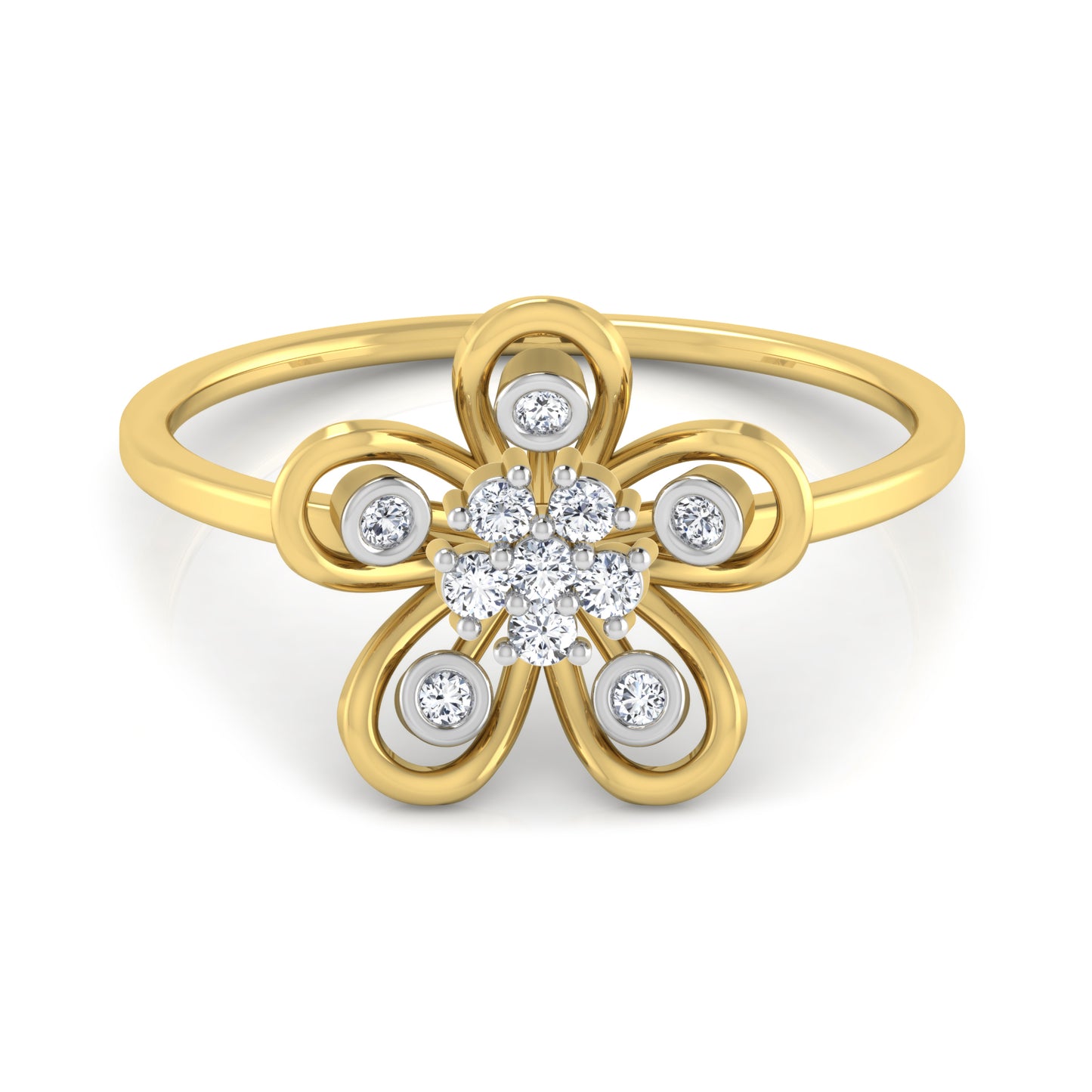 Incandescence 14Kt Diamond Ring