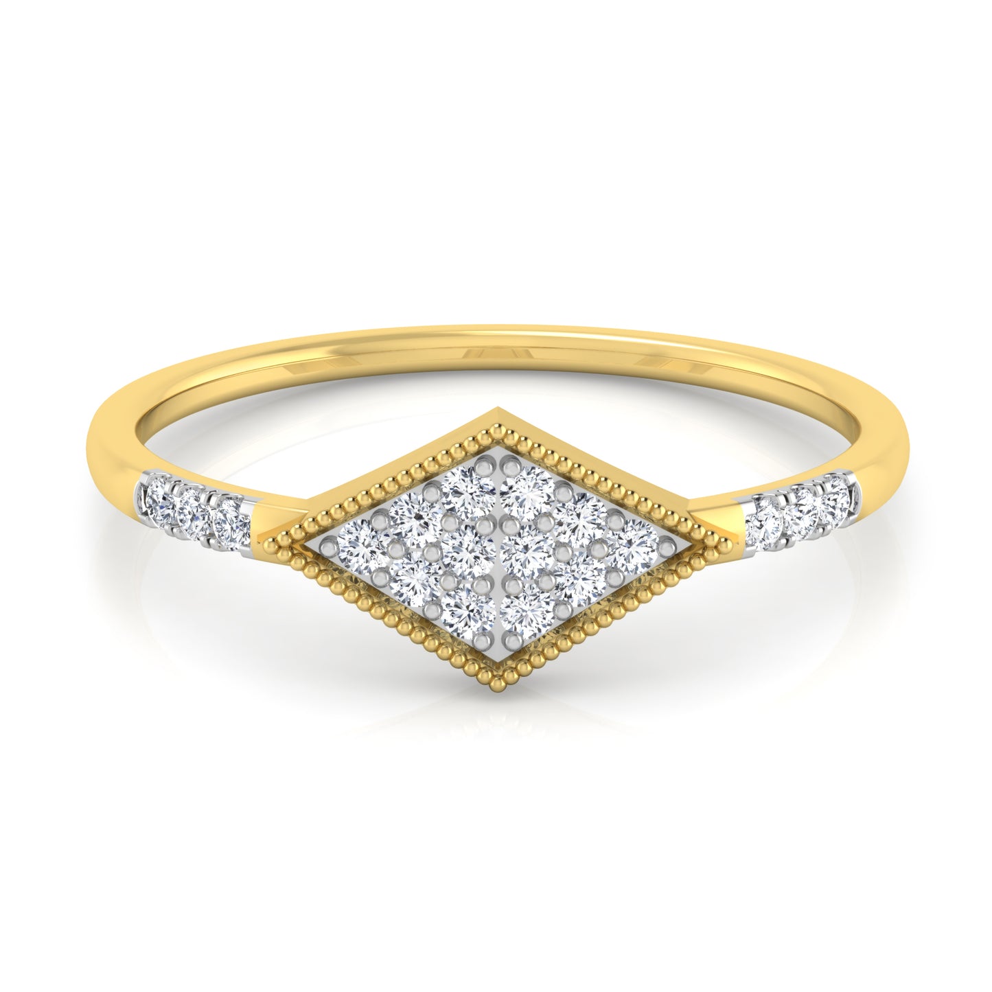Resplendence 14Kt Diamond Ring