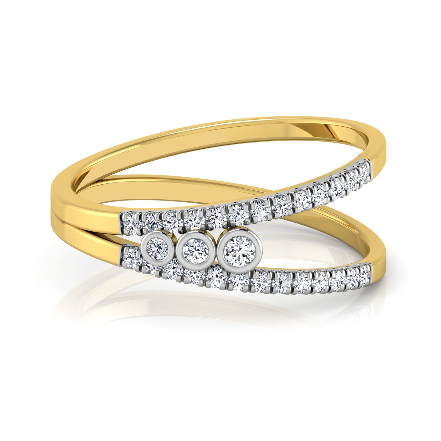 Celestial 14Kt Diamond Ring
