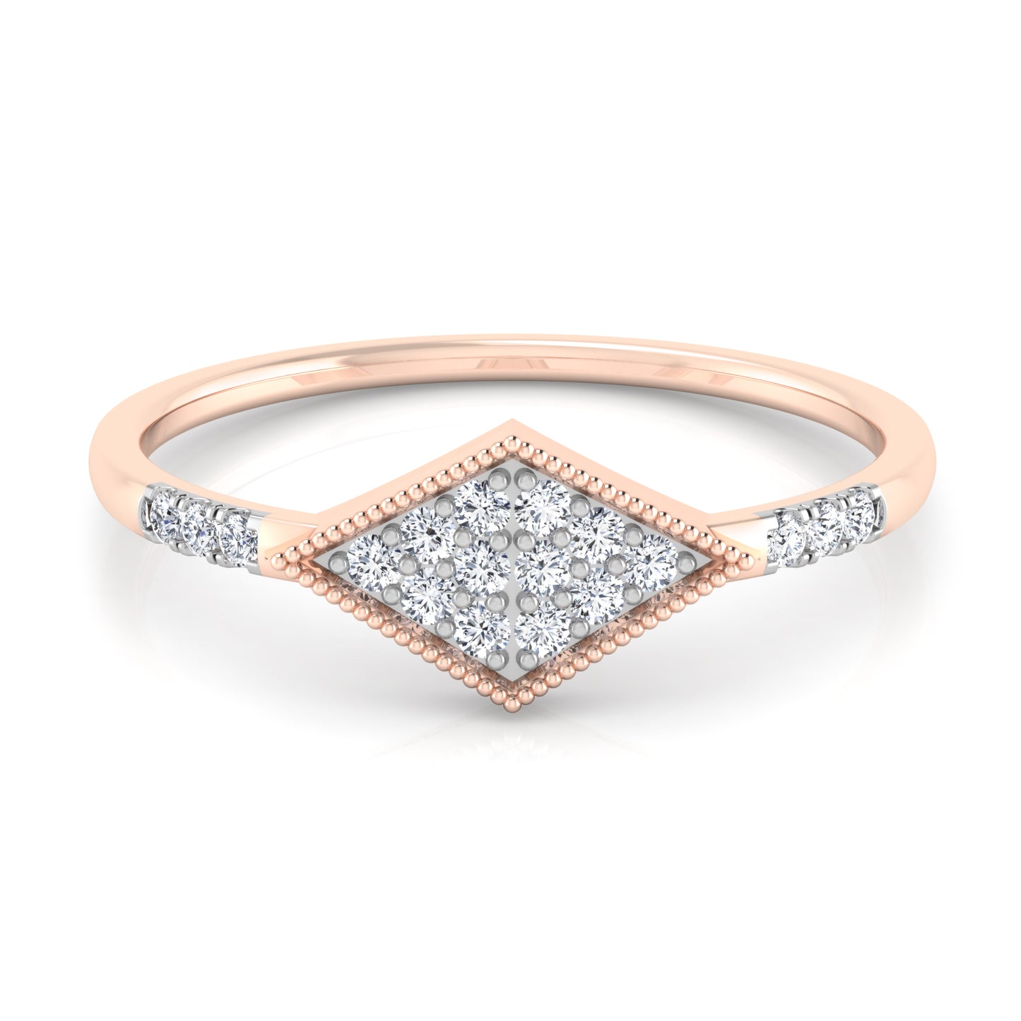 Resplendence 14Kt Diamond Ring