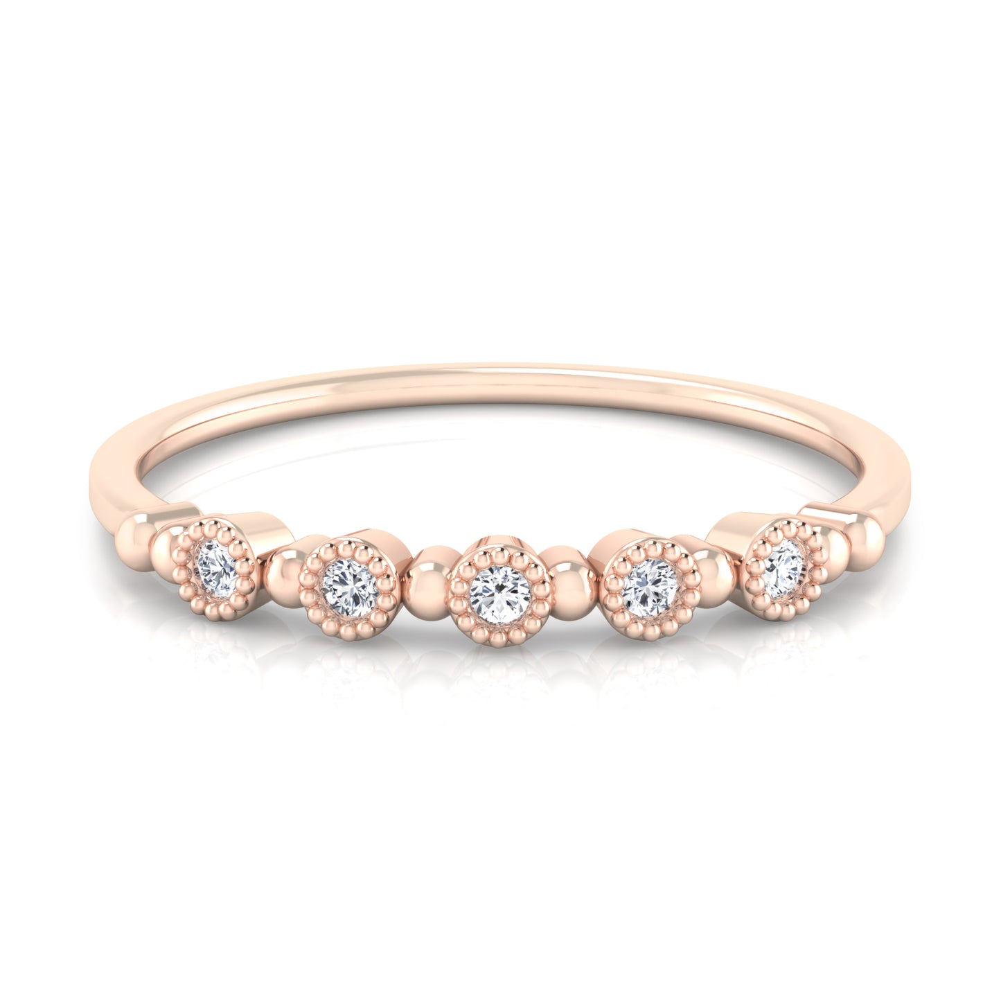 Nebulous 14Kt Diamond Ring