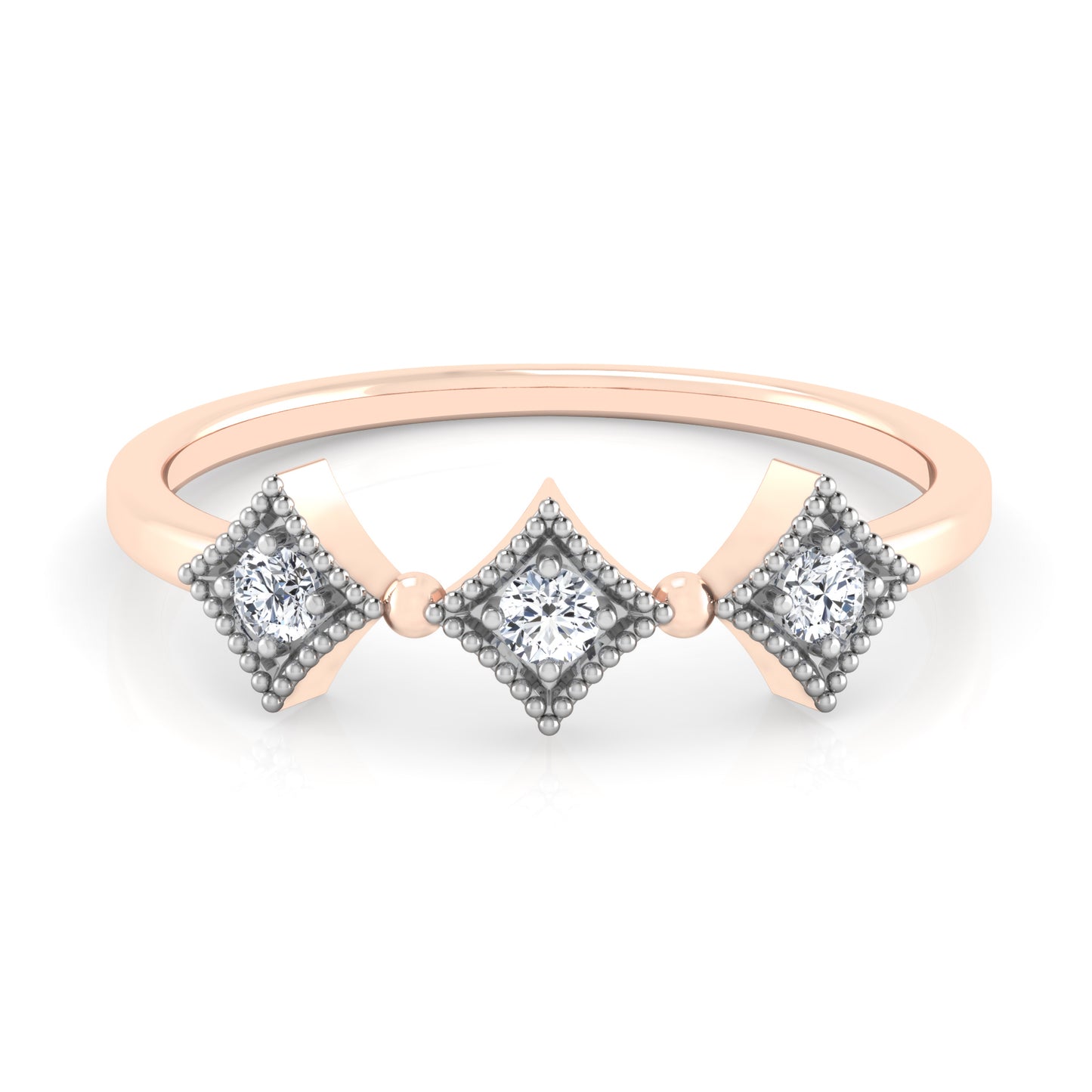 Aether 14Kt Diamond Ring