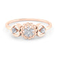 Whirlwind 14Kt Diamond Ring