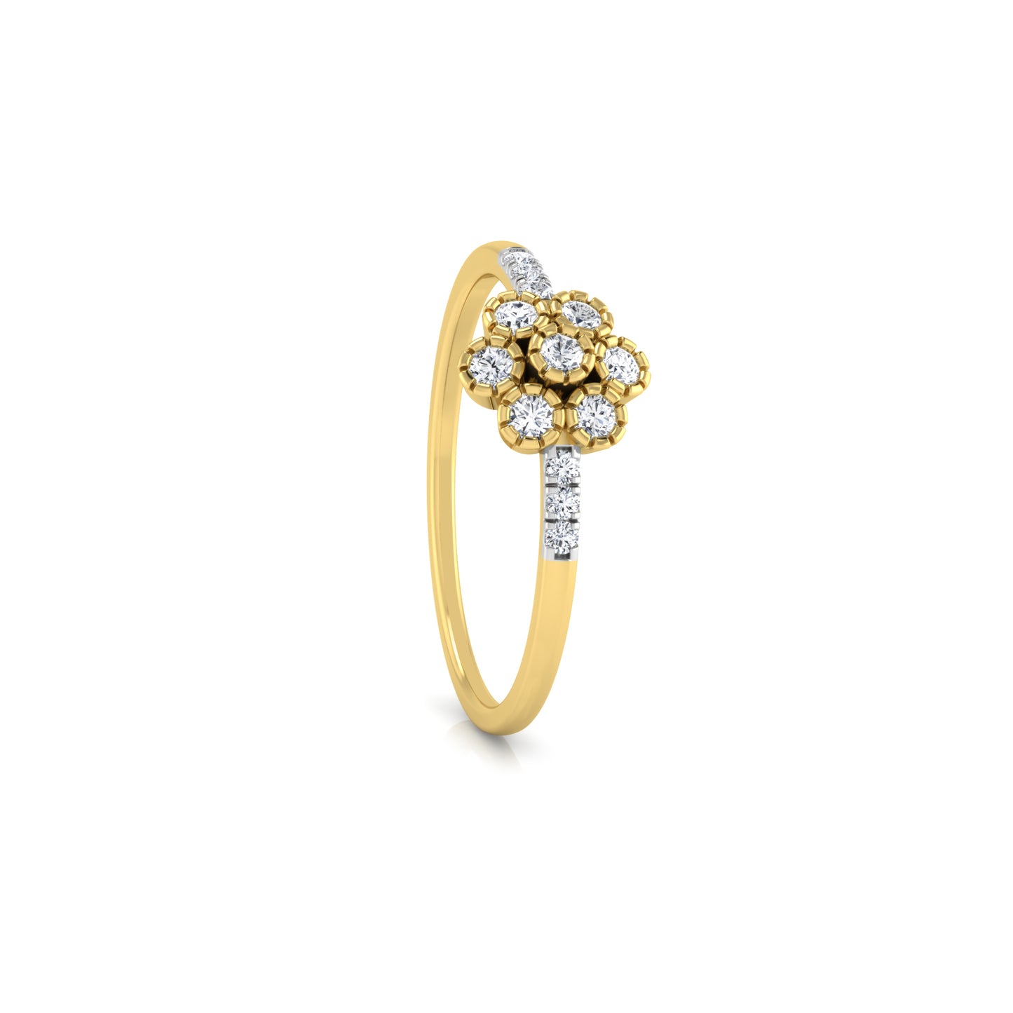 Whimsy 14Kt Diamond Ring