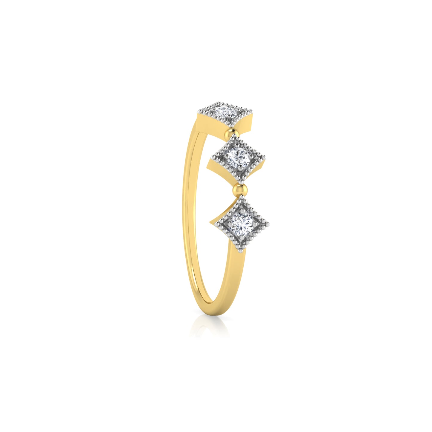 Aether 14Kt Diamond Ring