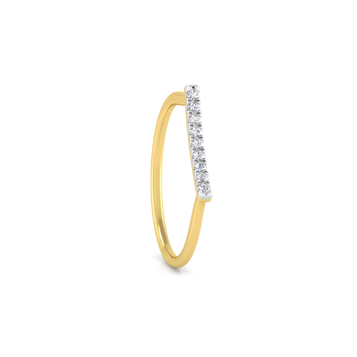 Gratitude 14Kt Diamond Ring