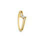 Iridescence 14Kt Diamond Ring