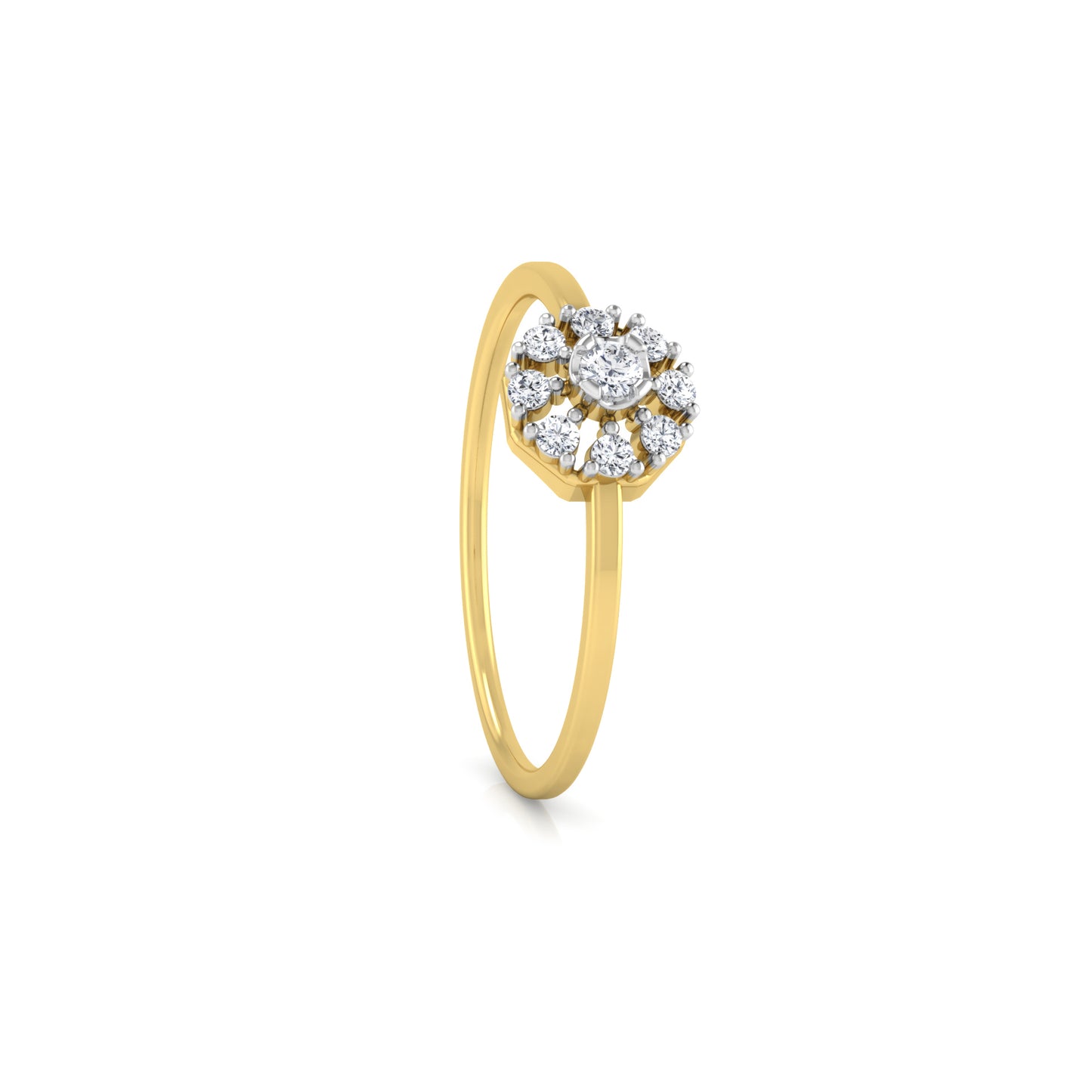 Velvety 18Kt Diamond Ring