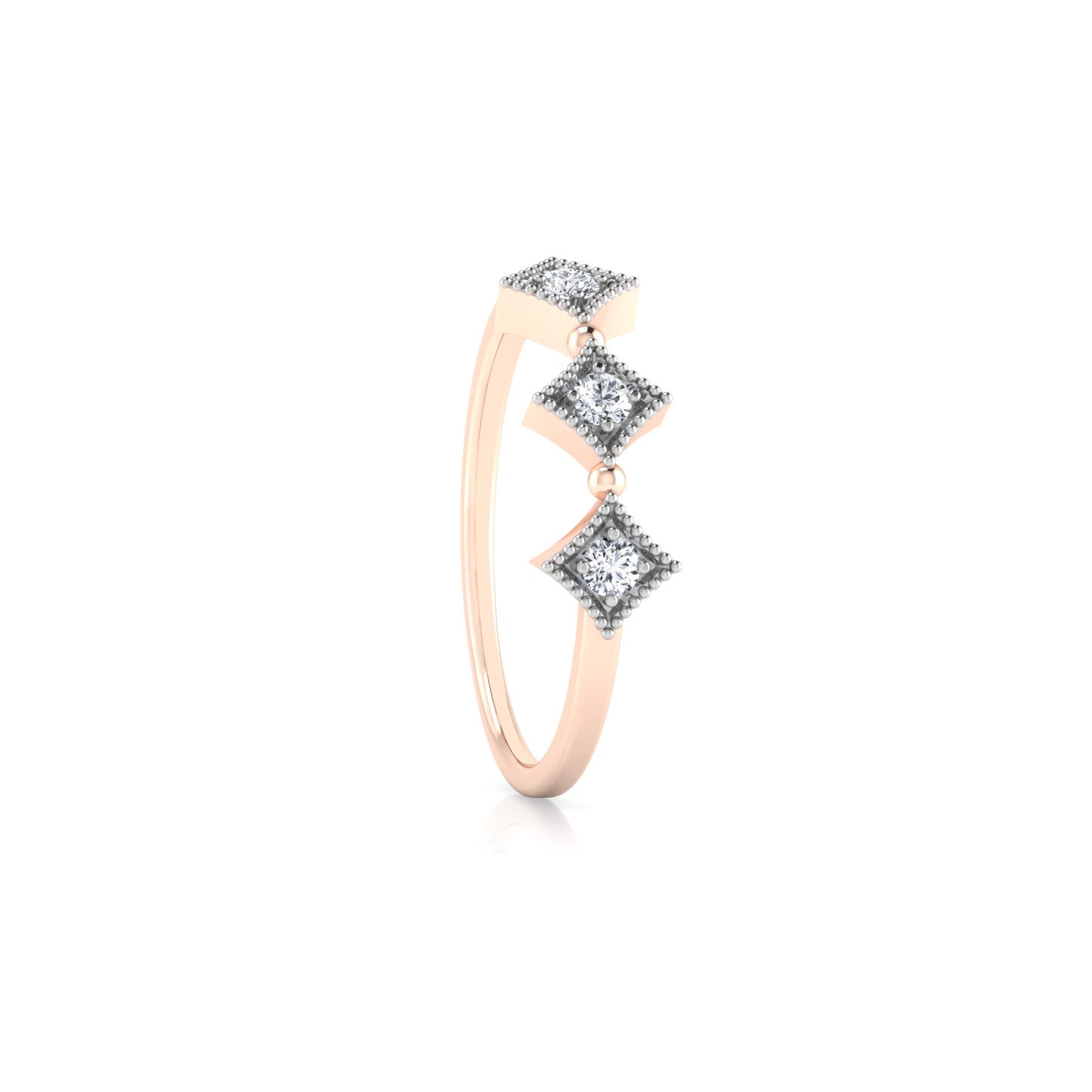 Aether 14Kt Diamond Ring