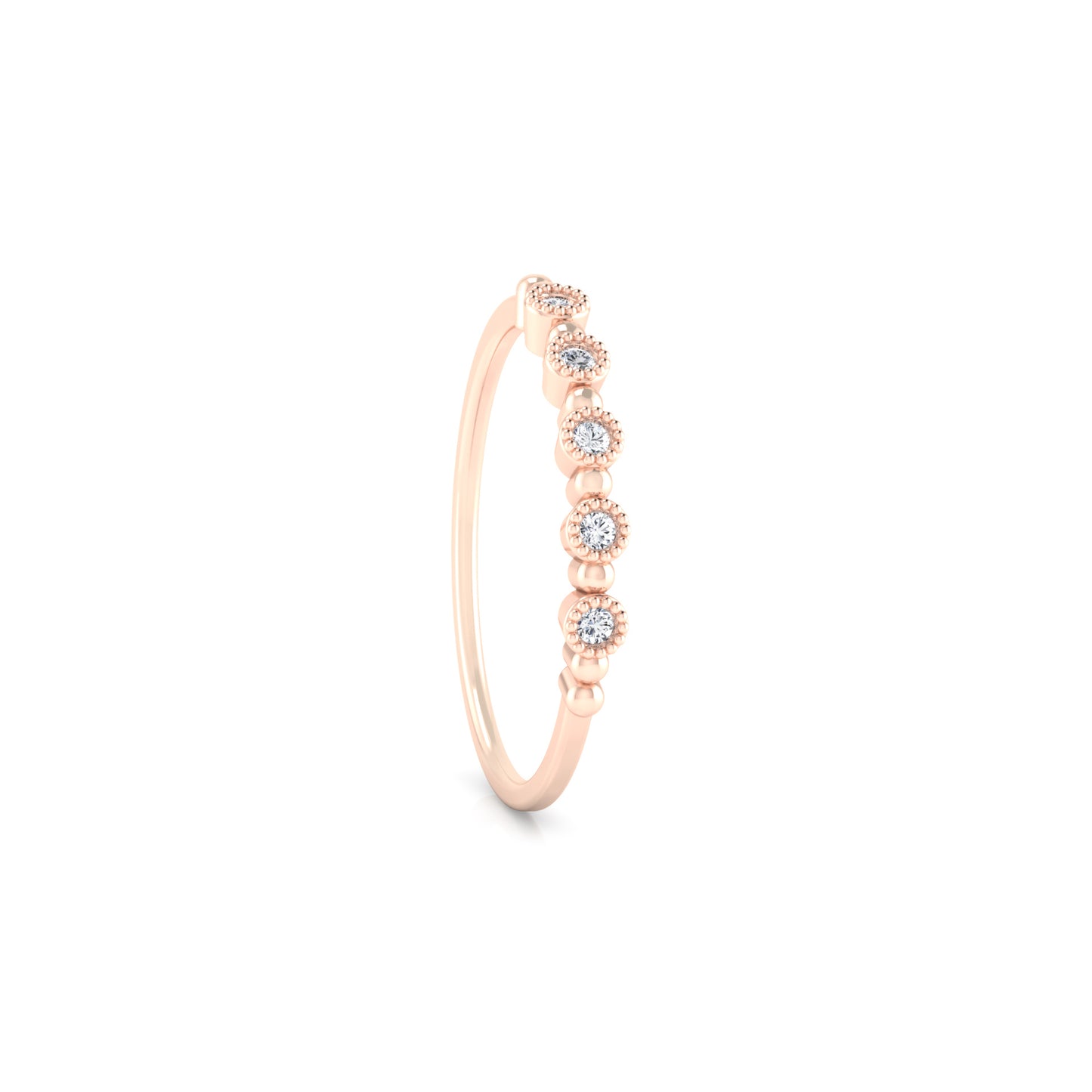 Nebulous 14Kt Diamond Ring