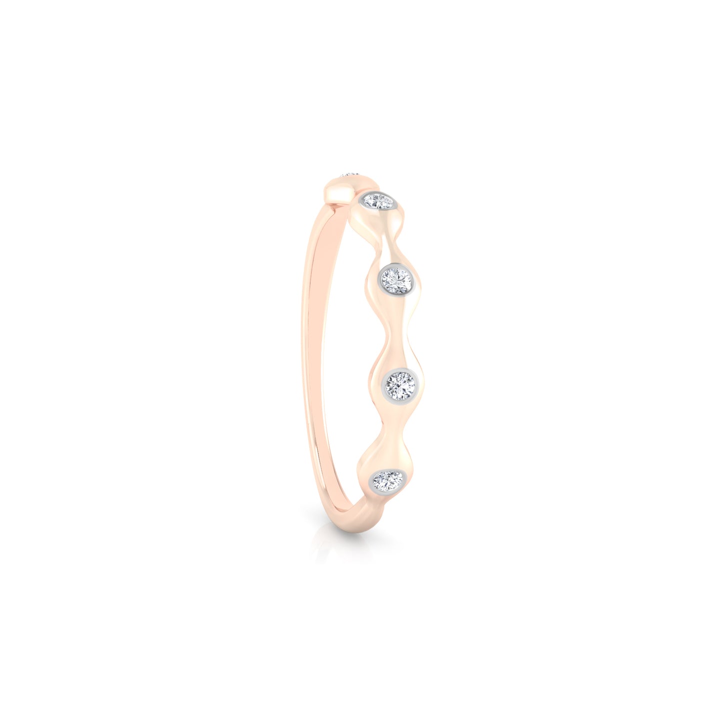 Ethos 14Kt Diamond Ring