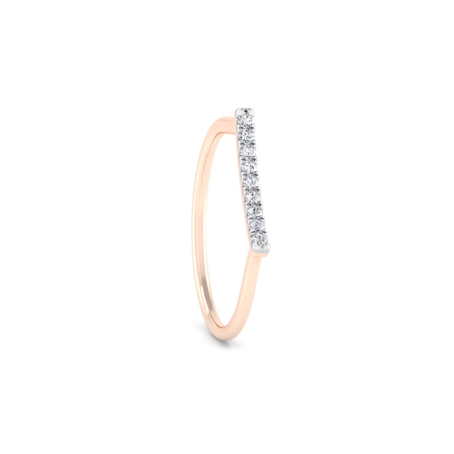 Gratitude 14Kt Diamond Ring