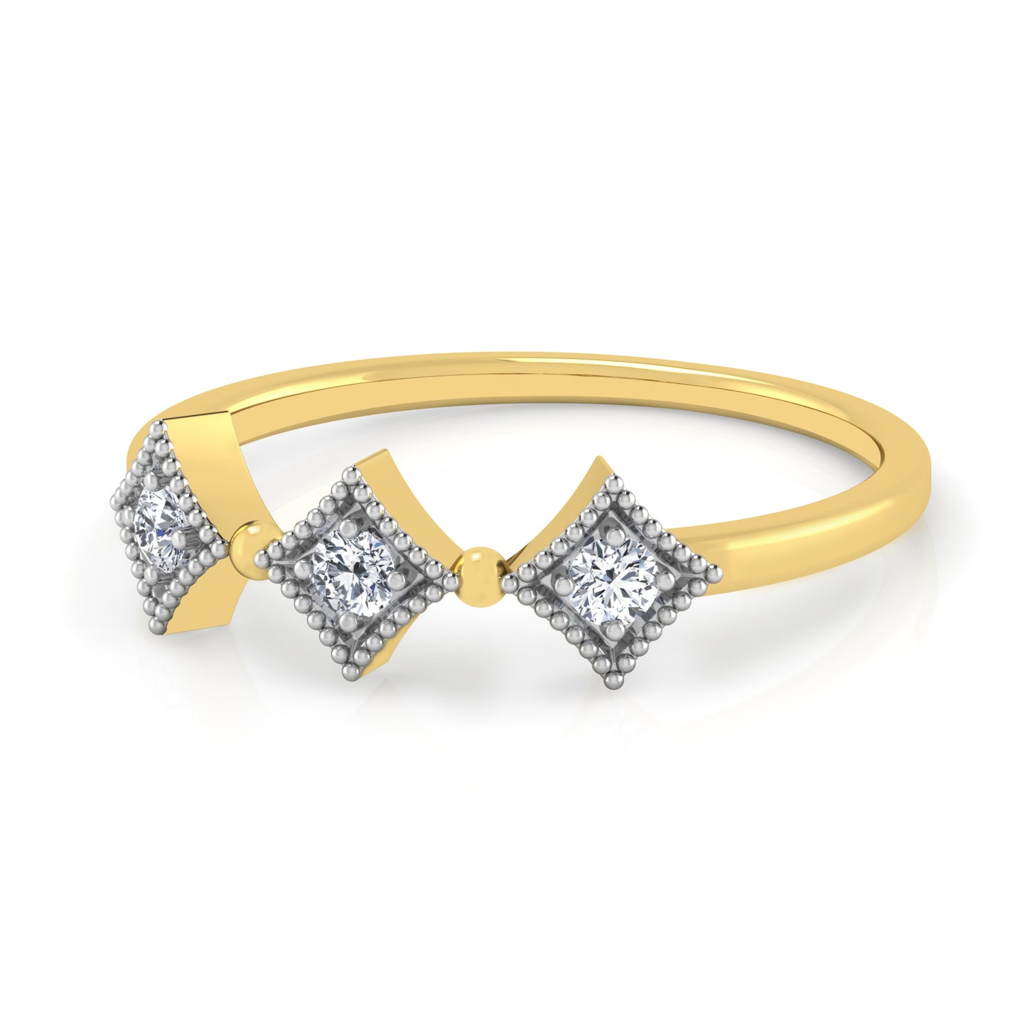 Aether 14Kt Diamond Ring