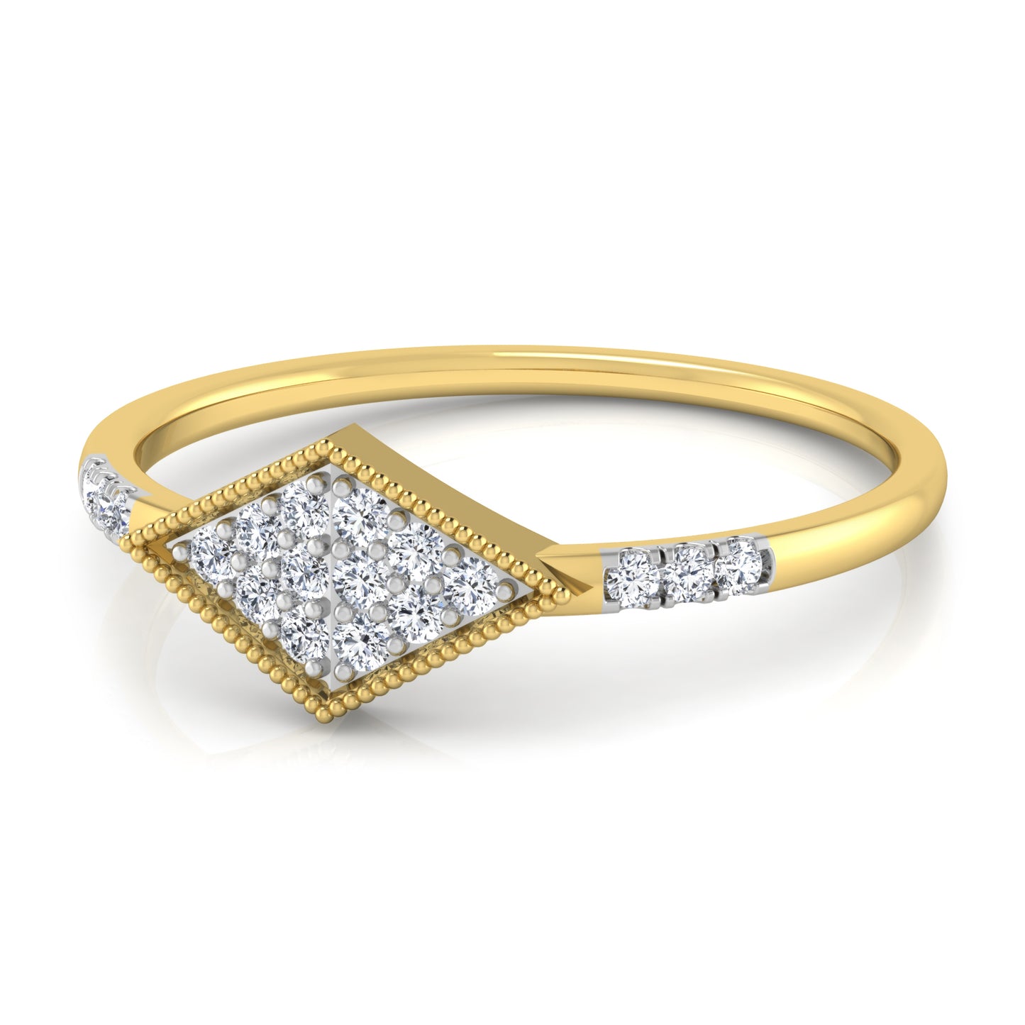 Resplendence 14Kt Diamond Ring