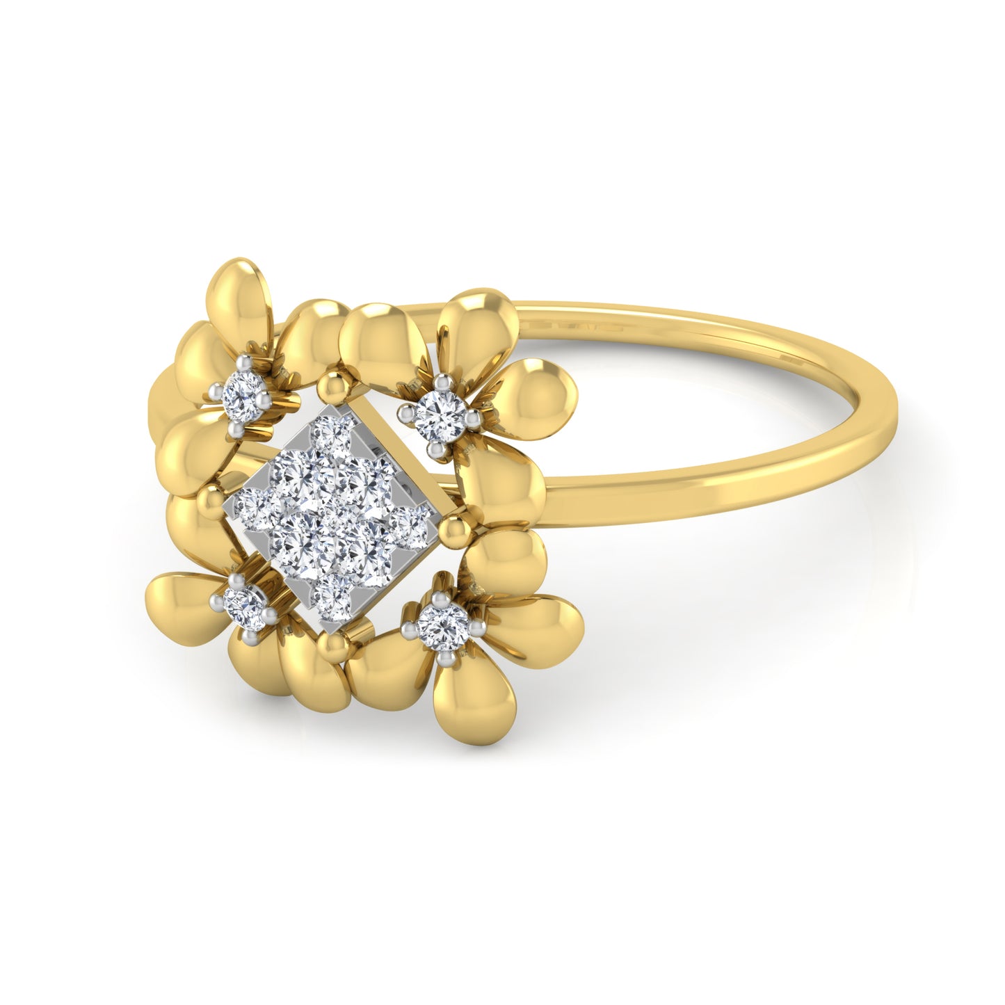 Azure 14Kt Diamond Ring