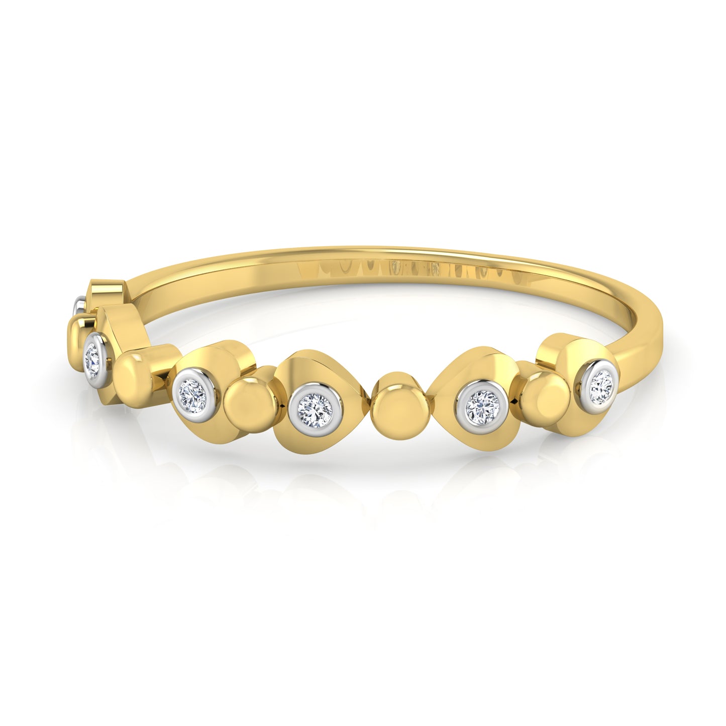 Lagoon 14Kt Diamond Ring