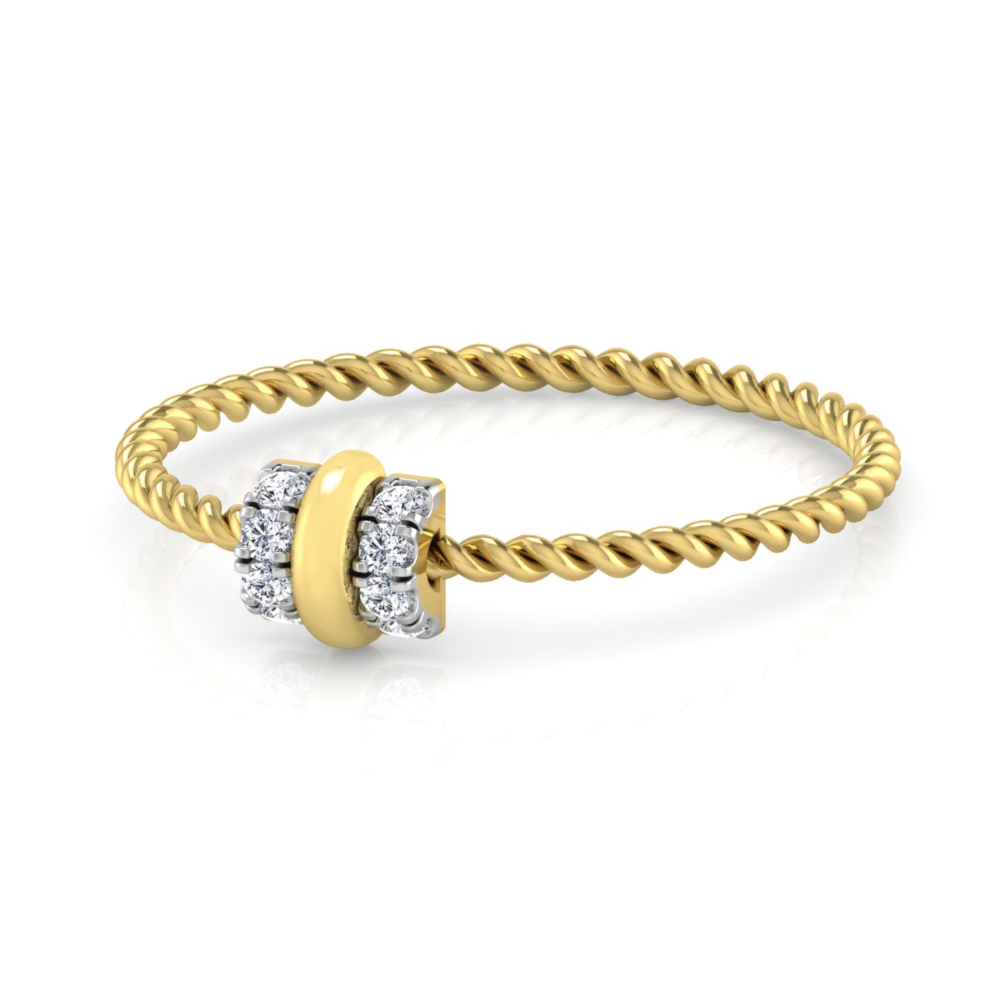 Luminous 18Kt Diamond Ring
