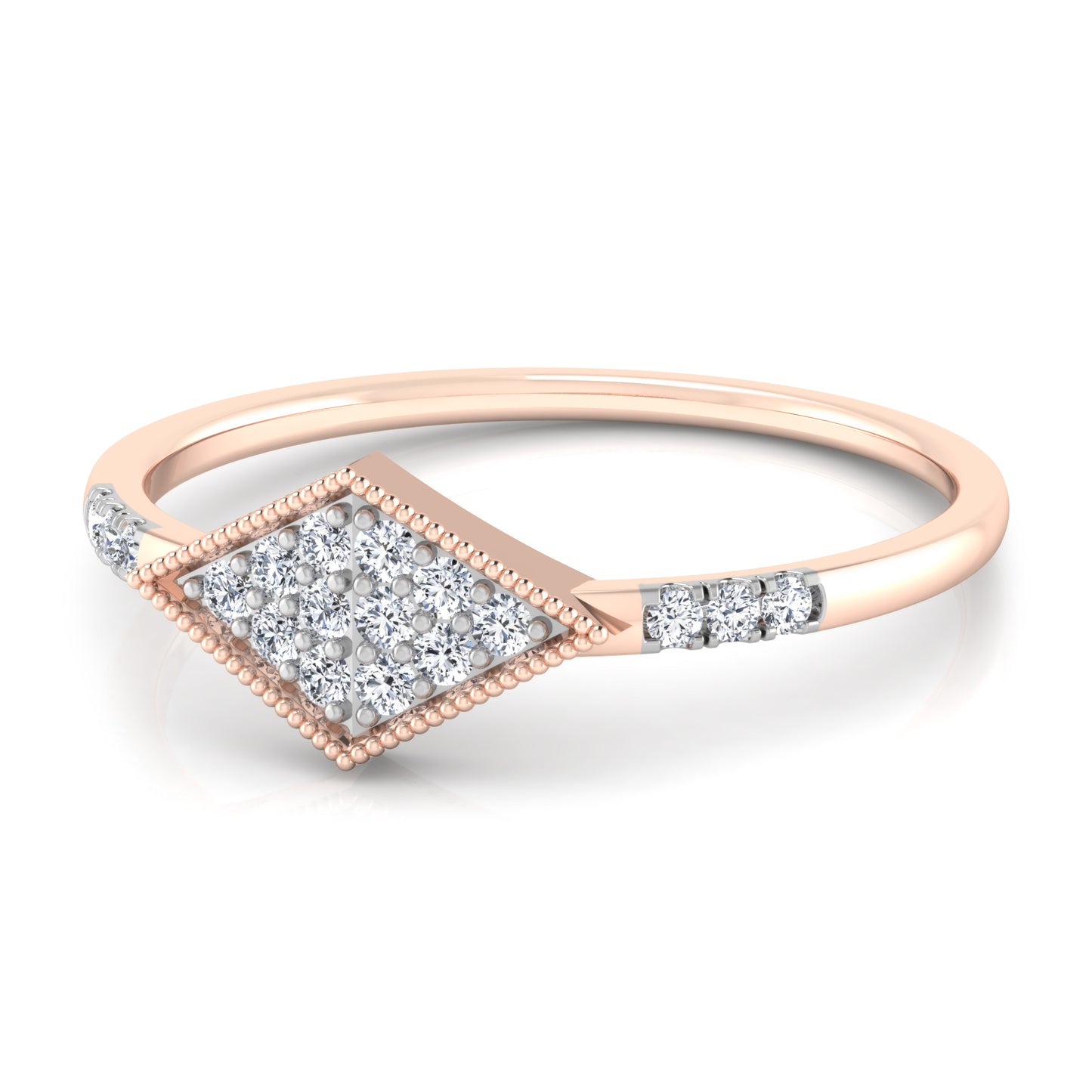 Resplendence 14Kt Diamond Ring