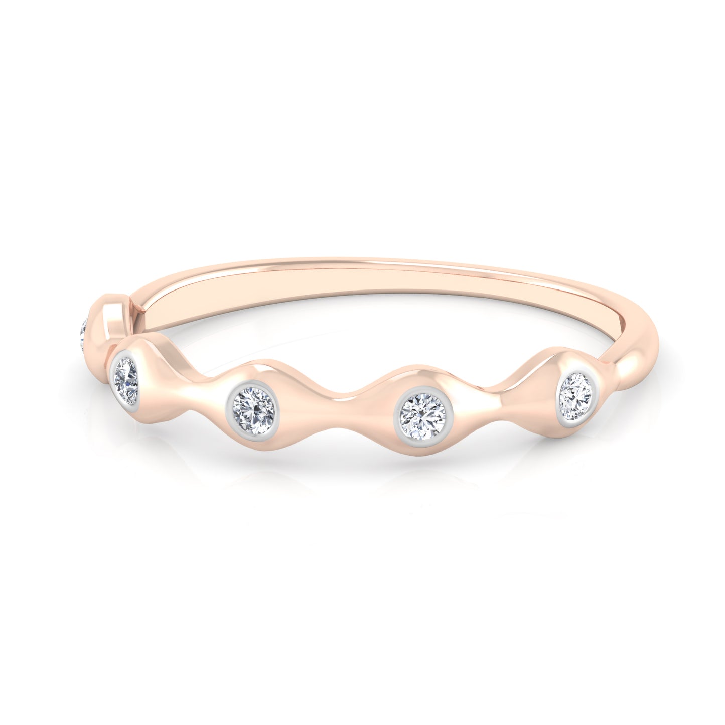 Ethos 14Kt Diamond Ring