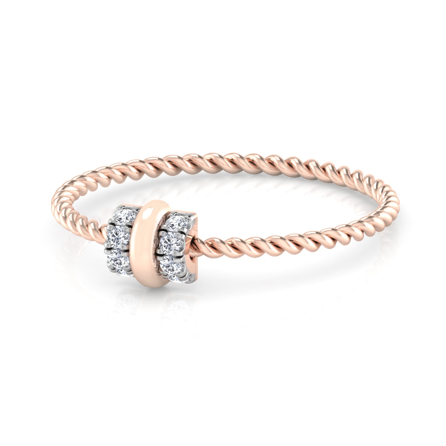 Luminous 18Kt Diamond Ring