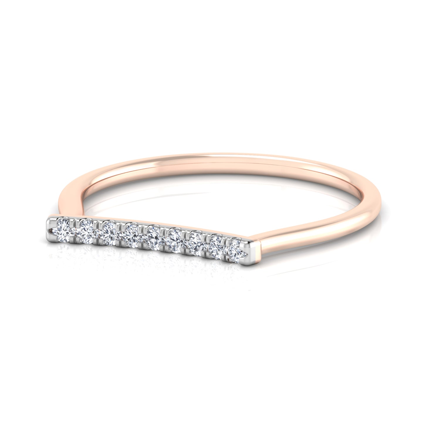 Gratitude 14Kt Diamond Ring