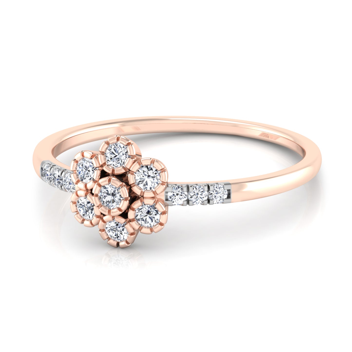 Whimsy 14Kt Diamond Ring