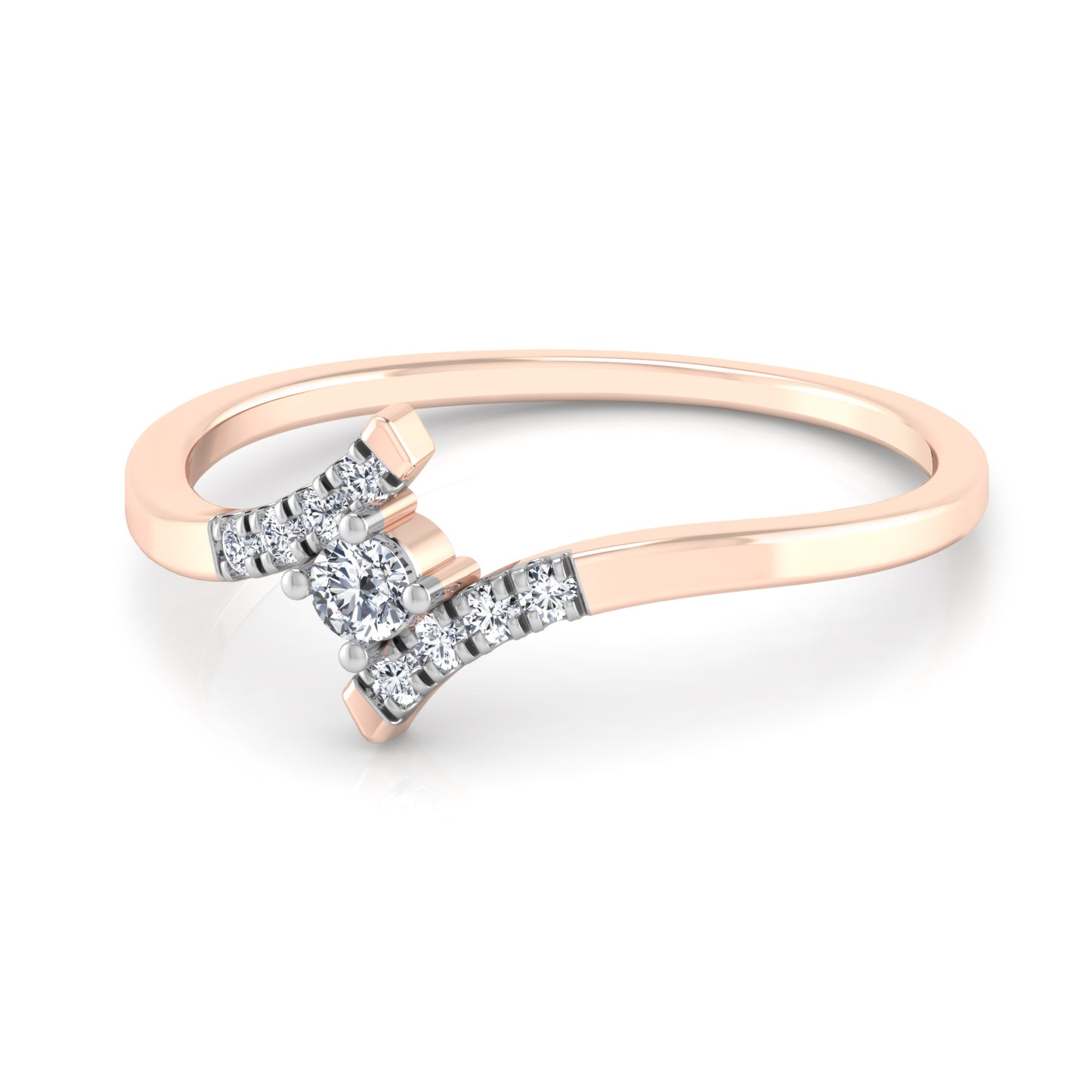 Effervescence 18Kt Diamond Ring