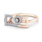 Whirl 18Kt Diamond Ring