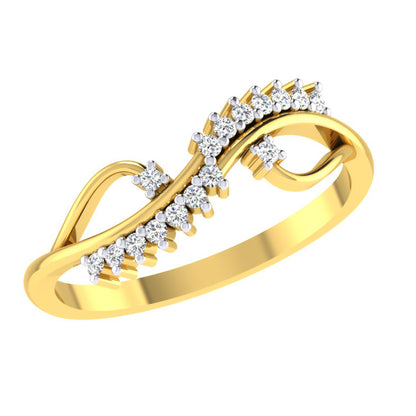 Velvet Veil 14Kt Diamond Ring