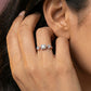 Aether 18Kt Diamond Ring model_rose view