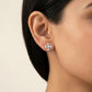 Amour Earrings 18K model_rose view
