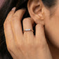 Bloom 18Kt Diamond Ring model_rose view