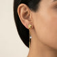 Celestial Cascade Drops 18K model_rose view