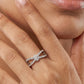 Celestial Embrace 18Kt Diamond Ring model_white view