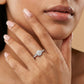Celestial Grace 18Kt Diamond Ring model_white view