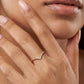 Citrine 18Kt Diamond Ring model_white view