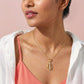 Cosmic Charm Diamond Pendant 18K model_rose-1 view