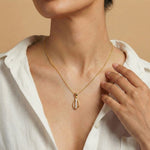 Cosmic Charm Diamond Pendant 18K model_white-1 view