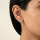 Cosmic Charm Earrings 18K model_rose view