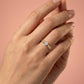 Crimson Glow 18Kt Diamond Ring model view