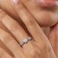 Crimson Glow 18Kt Diamond Ring model_white view
