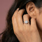 Crown 18Kt Diamond Ring model_rose view