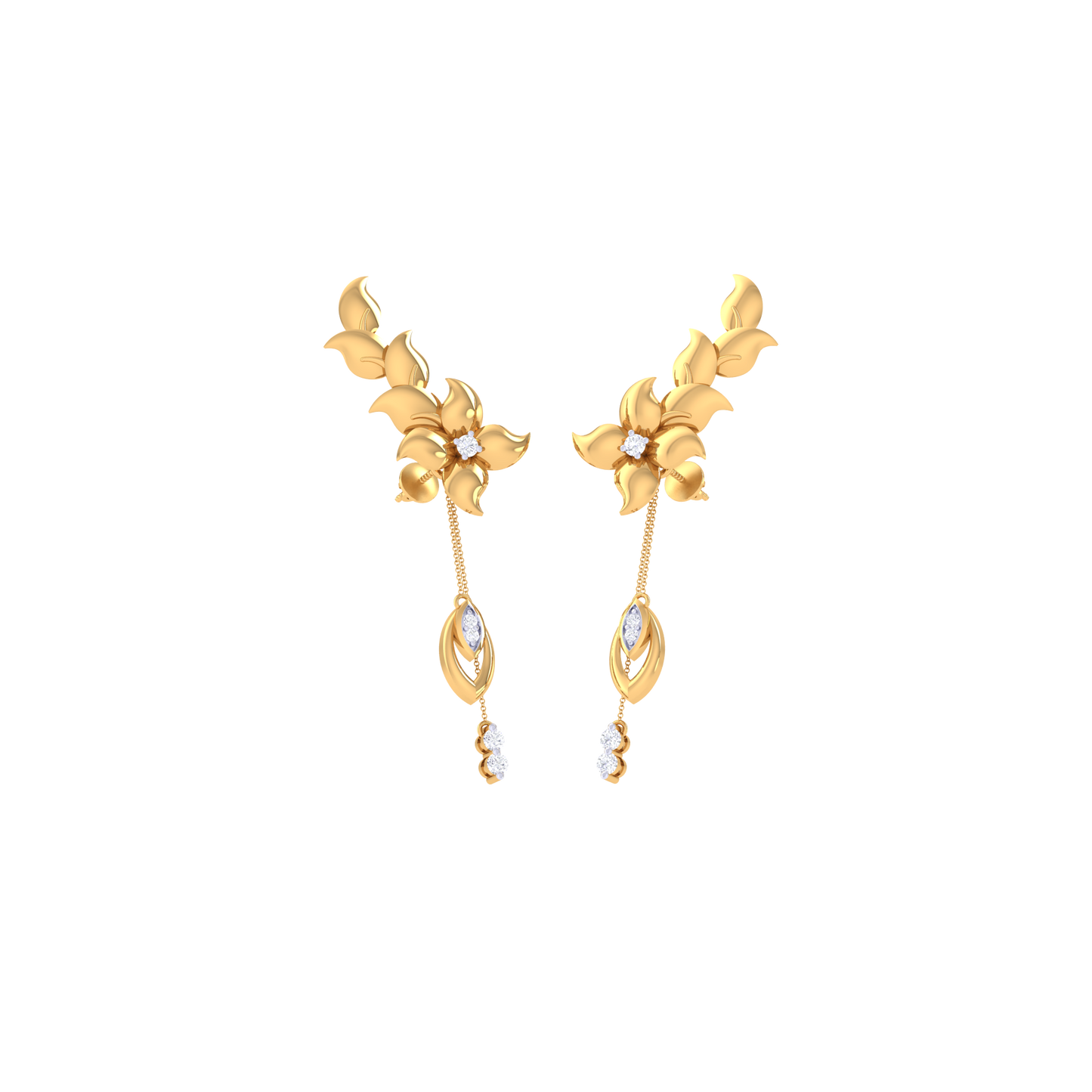 LunaLuxe Ear Cuff 18K