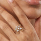 Ember Embrace Eternity 18Kt Diamond Ring model_white view