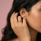 Enchanted Enigma Elegance 18Kt Diamond Ring model_rose view